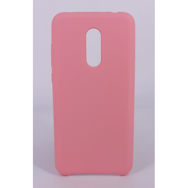 Coque Silicone Gomme Intérieur Façon Velours Xiaomi Redmi Note 4/Redmi Note 4X - Rose Clair