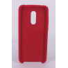 Coque Silicone Gomme Intérieur Façon Velours Xiaomi Redmi Note 4/Redmi Note 4X - Framboise