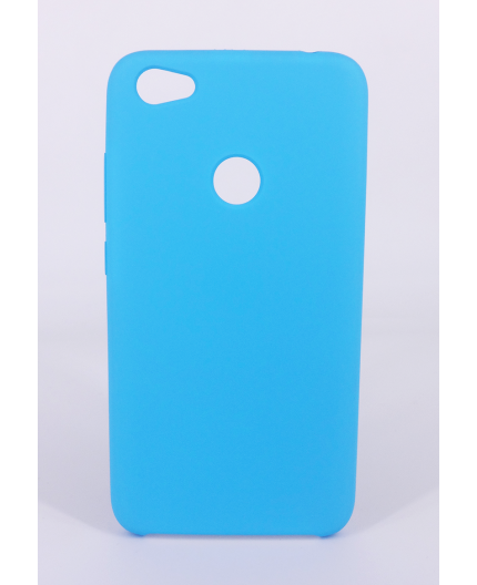 Coque Silicone Gomme Intérieur Façon Velours Xiaomi Redmi Note 5A - Bleu Ciel