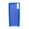 Coque Silicone Gomme Intérieur Façon Velours Huawei P20 - Bleu Ciel