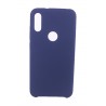 Coque Silicone Gomme Intérieur Façon Velours Xiaomi MI Play - Bleu Nuit