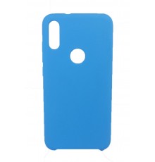 Coque Silicone Gomme Intérieur Façon Velours Xiaomi MI Play - Bleu Ciel