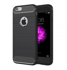 Coque en Fibre de Carbone iPhone 6/6S - Noir