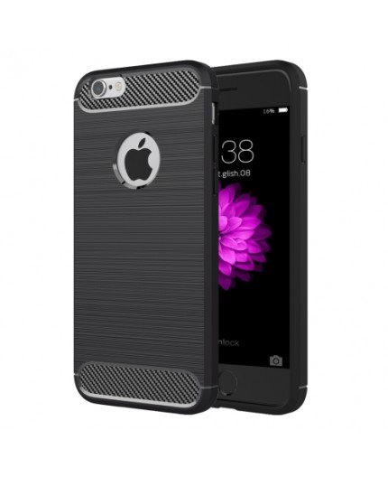 Coque en Fibre de Carbone iPhone 6/6S - Noir