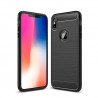Coque en Fibre de Carbone iPhone XS Max - Noir