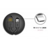 Câble USB/Lightning Rétractable 2 en 1 REMAX Cutebaby RC-099T - Noir
