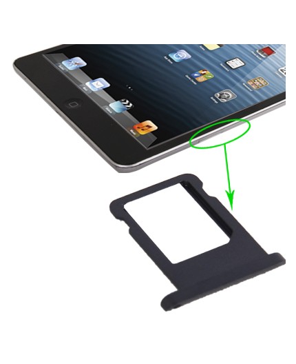 Tiroir Sim Ipad Mini et Mini 2 - Noir