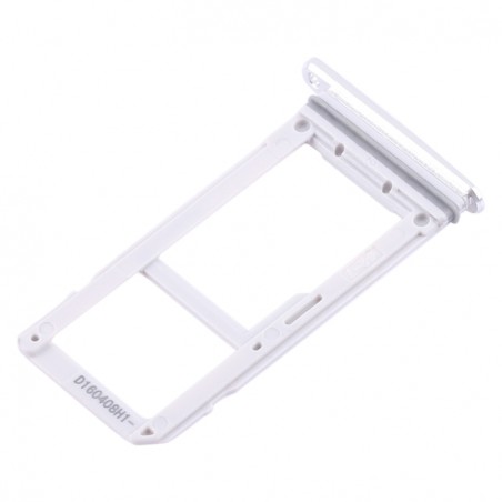 Tiroir SimSD (Double Sim) Samsung Galaxy S7 (G930F) - Blanc