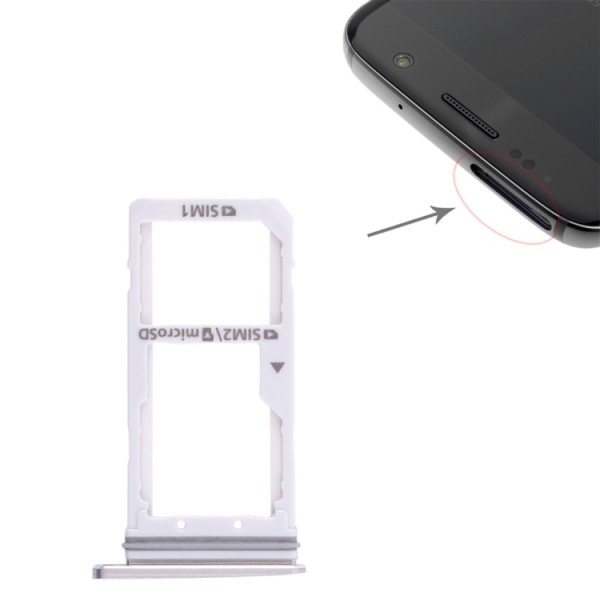 Tiroir Sim/SD (Double Sim) Samsung Galaxy S7 (G930F) - OR