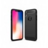 Coque en Fibre de Carbone iPhone XR - Noir