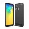 Coque en Fibre de Carbone Samsung Galaxy A20 (A205F) - Noir