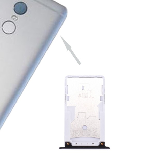 Tiroir Sim Xiaomi Redmi Note 4 - Noir