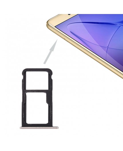 Tiroir SIM + SD Pour Huawei P8 Lite (2017) Couleur Or - Neuf En Emballage