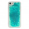Coque Liquide Paillettes pour iPhone 6/6S - Bleu