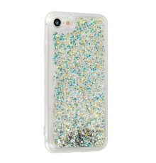 Coque Liquide Paillettes pour iPhone 6/6S - Argent