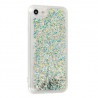 Coque Liquide Paillettes pour iPhone 6/6S - Argent