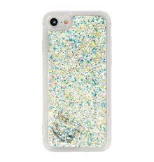 Coque Liquide Paillettes pour iPhone 6/6S - Argent
