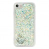 Coque Liquide Paillettes pour iPhone 6/6S - Argent