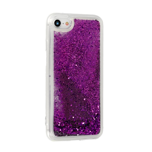 Coque Liquide Paillettes pour iPhone 6/6S - Violet