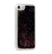 Coque Liquide Paillettes pour iPhone 6 et 6S - Noir