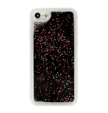 Coque Liquide Paillettes pour iPhone 6/6S - Noir