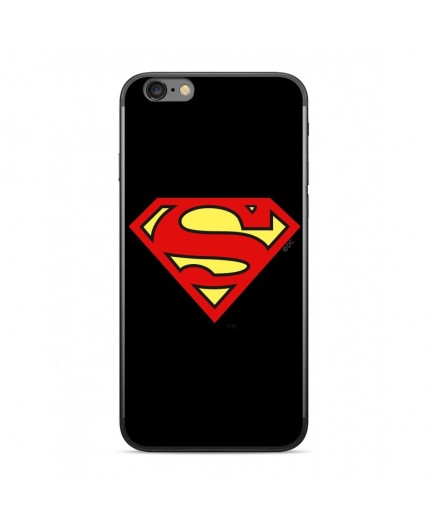 Coque Luxe iPhone 7/8/SE 2020 DC Comics SUPERMAN - Noir