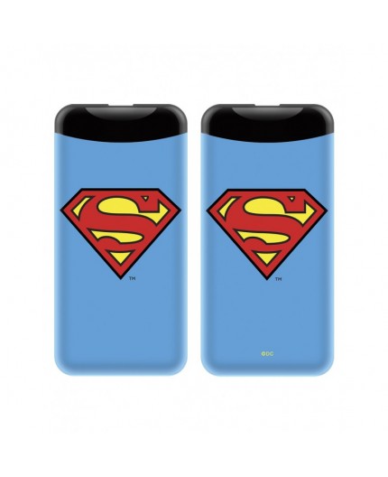 Power Bank/batterie externe DC Comics Superman  6000 mah - Bleu