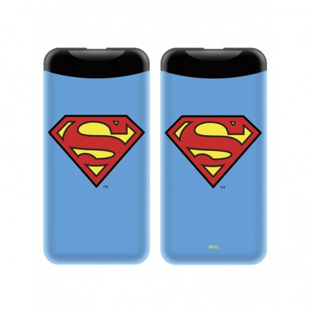Power Bank/batterie externe DC Comics Superman  6000 mah - Bleu
