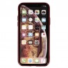 Coque Luxe iPhone X et XS Marvel Capitain America - Rouge