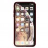Coque Luxe iPhone XS Max Marvel Capitain America - Rouge