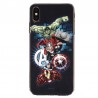 Coque iPhone XS Max Marvel Avengers - Navy Bleu