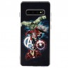 Coque Samsung Galaxy S10 Plus Marvel Avengers - Navy Bleu