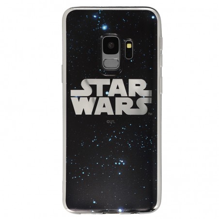 Coque Luxe Samsung Galaxy S9 Star Wars - Argent