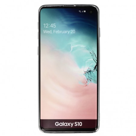 Coque Luxe Samsung Galaxy S10 Star Wars - Argent