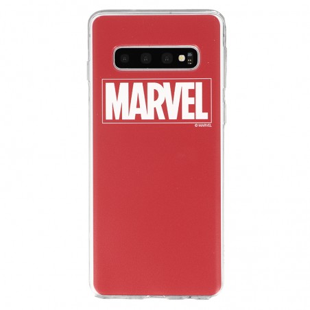 Coque Samsung Galaxy S10 Marvel - Rouge