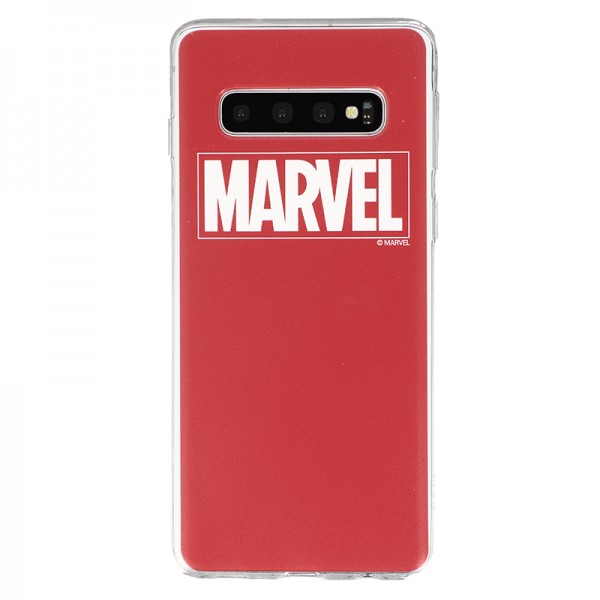 Coque Samsung Galaxy S10 Marvel - Rouge