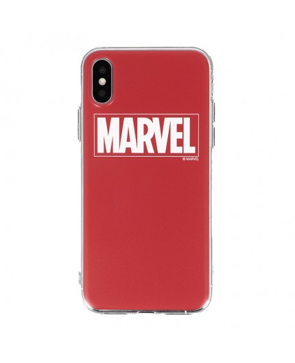 Coque iPhone X et XS Marvel - Rouge