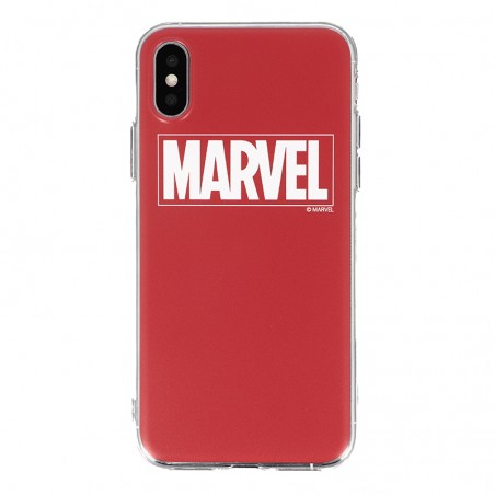 Coque iPhone X et XS Marvel - Rouge