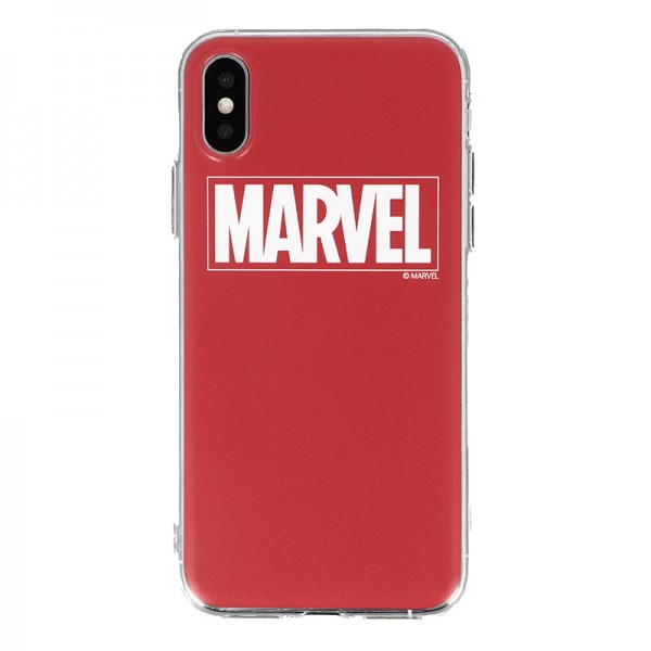 Coque iPhone X et XS Marvel - Rouge