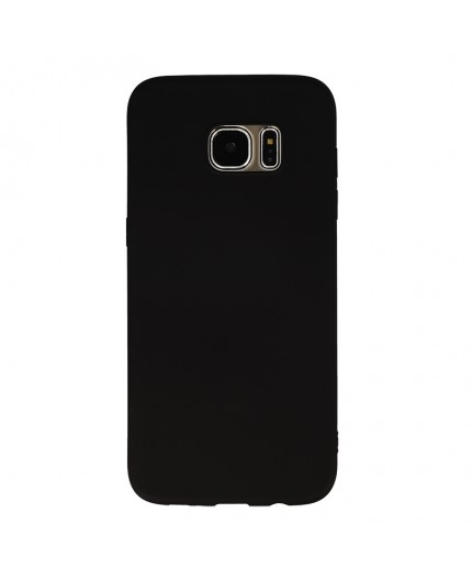 Coque Souple Colorful Samsung Galaxy S7 Edge  - Noir