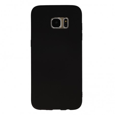 Coque Souple Colorful Samsung Galaxy S7 Edge - Noir