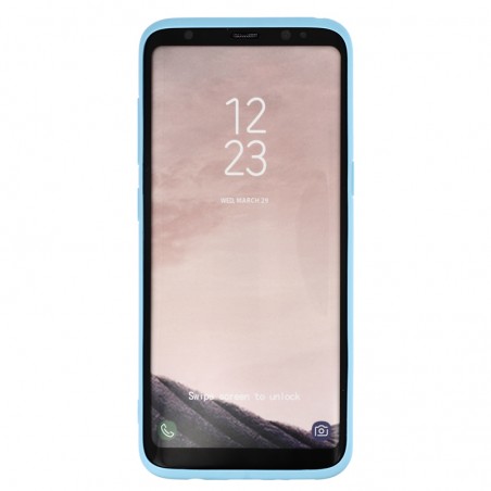Coque Souple Colorful Samsung Galaxy S8 - Bleu