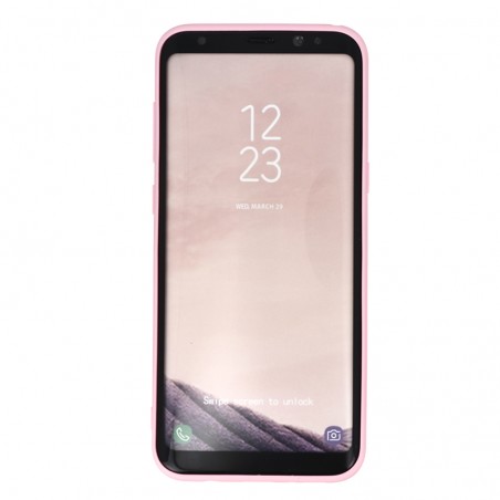 Coque Souple Colorful Samsung Galaxy S8 Plus - Rose