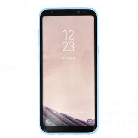 Coque Souple Colorful Samsung Galaxy S8 Plus - Bleu