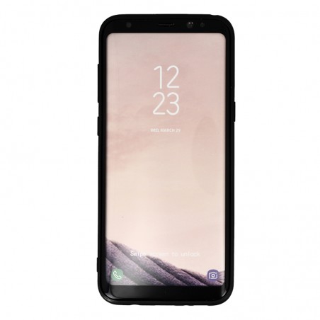 Coque Souple Colorful Samsung Galaxy S8 Plus - Noir