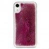 Coque Liquide Paillettes pour iPhone XR - Fushia