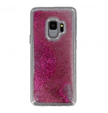 Coque Liquide Paillettes pour Samsung Galaxy S9 (G960F) - Fushia