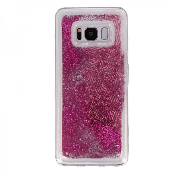 Coque Liquide Paillettes pour Samsung Galaxy S8 (G950F) - Fushia