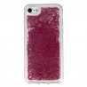 Coque Liquide Paillettes pour iPhone 7,8,SE (2020) et SE (2022) - Fushia