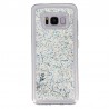 Coque Liquide Paillettes pour Samsung Galaxy S8 (G950F) - Argent